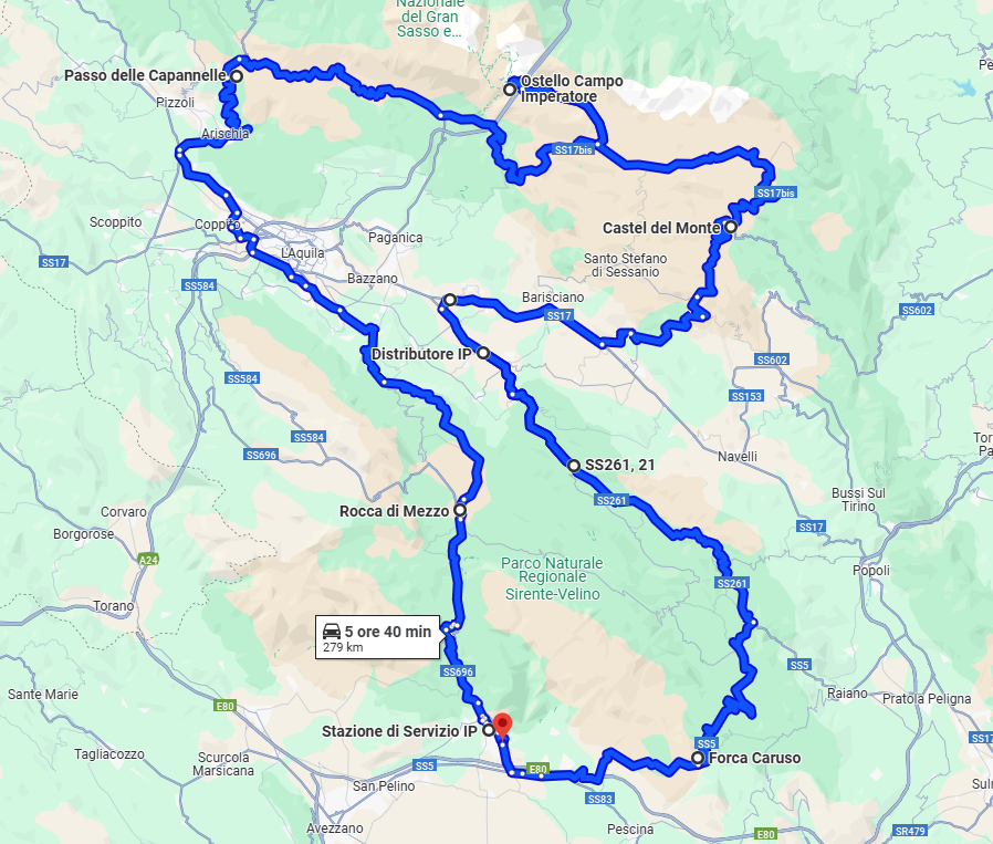 Itinerario Venerdipng